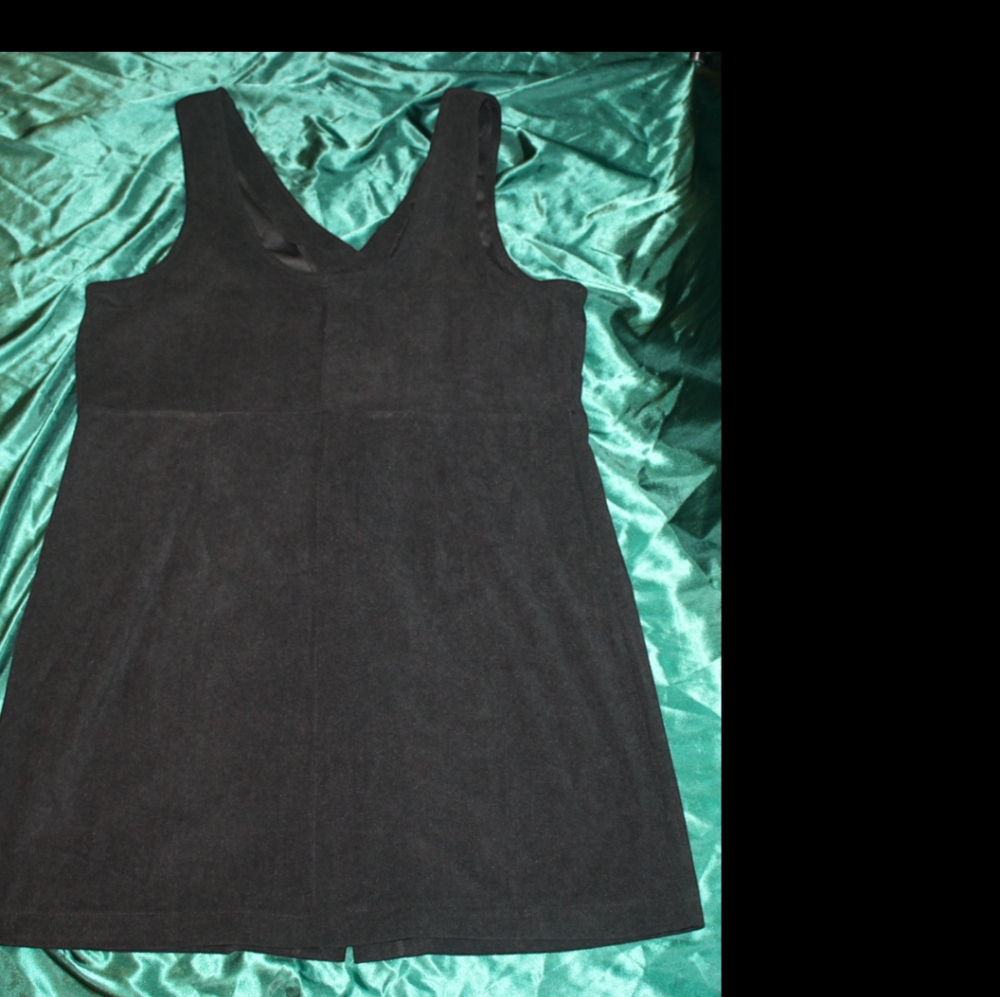 Rachel Black Curduroy Dress - Picture 4 of 6